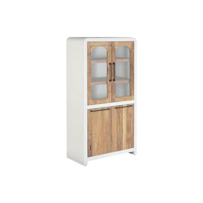 Display Standaard Home ESPRIT Wit Gerecycleerd Hout 90 X 43 X 170 CM