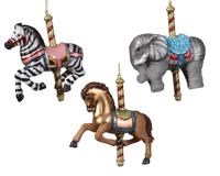 Figuren glas l9.7b4.6h12 cm multi a3 kerst Decoris - Decoris - thumbnail