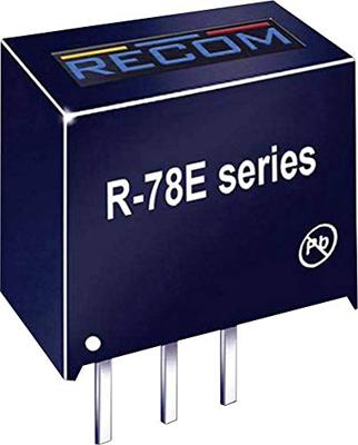 RECOM R-78E5.0-1.0 DC/DC-converter, print 5 V 1 A 5 W Aantal uitgangen: 1 x Inhoud 1 stuk(s)