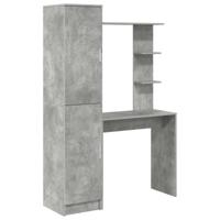 Bureau 2 pcs Beton Grijs - thumbnail