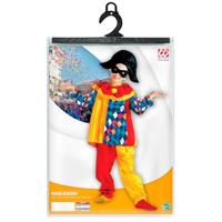 Harlekijn kostuum kind - thumbnail