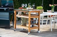 dobar Bijzettafel met RVS blad - thumbnail