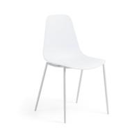 Kave Home Eetkamerstoel 'Whatts' kleur Wit - thumbnail