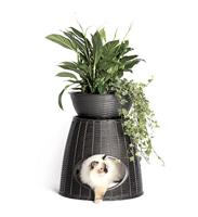 Bama Pet Pasha Dierenmand 52x50x46/55 cm Antraciet - thumbnail