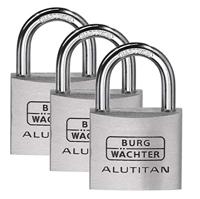 Burg Wächter 36251 Hangslot 40.00 mm Gelijksluitend Aluminium Sleutelslot - thumbnail