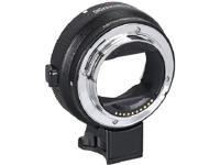 Commlite Electronic AF lens mount adapter from EF lens to E-Mount Camera zwart - thumbnail