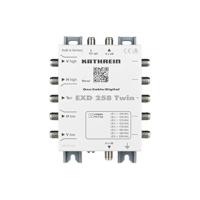 Kathrein EXD 258 Twin Satelliet multiswitch cascade unicable Ingangen (satelliet): 5 (4 satelliet / 1 terrestrisch) Aantal gebruikers: 16 - thumbnail