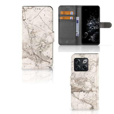 OnePlus 10T | Bookcase | Marmer Beige