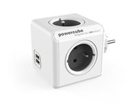 Allocacoc PowerCube Original USB Grey (FR) - thumbnail