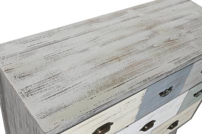 Ladenkast Home ESPRIT Grijs Multicolour Cottage 100 x 40 x 80 cm Ladenkast Home ESPRIT Grijs Multicolour Cottage 100 x 40 x 80 cm