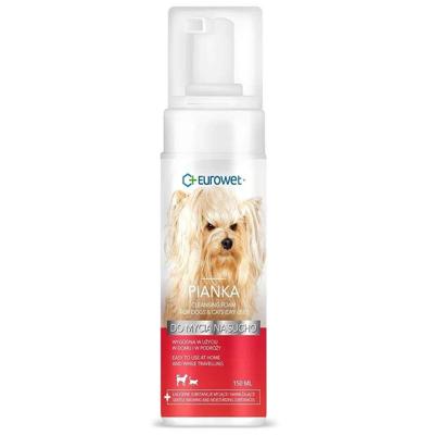 EUROWET Dry shampoo - shampoo voor honden en katten - 150ml