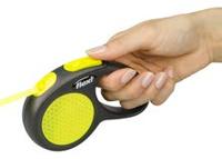 flexi Nieuw Neon XS Tape 3 m zwart/neon geel - thumbnail