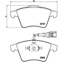 Remblokken set P85090 - thumbnail