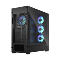 Fractal Design pop xl air rgb big tower behuizing (zwart | 2x usb-a | rgb | tempered glass) - thumbnail