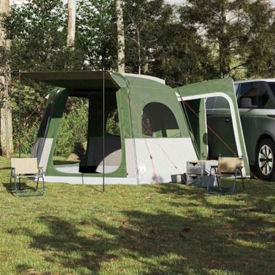 Autotent 4-persoons waterdicht groen - thumbnail