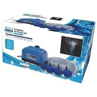 AquaForte Originele set luchtpomp Hailea V20, 9l/min bij 1,2m, incl. 4 stenen en 25m 4/6 slang - thumbnail