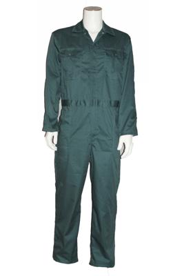 Donker groene kinderoverall