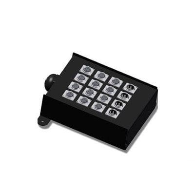 Procab MSB12.4 12x XLR female & 4x male stageblock Procab MSB12.4 12x XLR female & 4x male stageblock