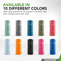 Tunturi Yoga Grid Foam Roller 33 cm | Ø 13 cm | grijs - thumbnail