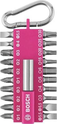 Bosch Accessories 2607012000 2607012000 Bitset Kruiskop Phillips, Inbus, Plat, Kruiskop Pozidriv, Veeltand (XZN) Incl. bithouder