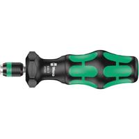 Wera 826 T Kraftform Turbo 05057480001 826 T Kraftform Turbo bithandgreep met Rapidaptor snelspanknop 150 mm 1/4 - thumbnail