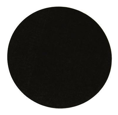 Etiket 35 mm rond zwart 1000 rol - 11 stuks