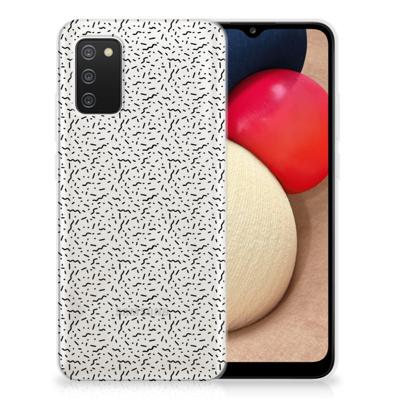 Samsung Galaxy A02s | TPU bumper | Stripes Dots