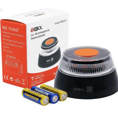 V16 noodbaken verbonden DGT 3.0 Ebox EB2503