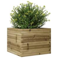 Plantenbak 60x60x45,5 cm gempregneerd grenenhout - thumbnail