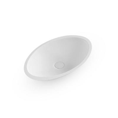 Waskom Opbouw EH Design Biella 590x350x75 mm Solid Surface Mat Wit EH Design Waskom Opbouw EH Design Biella 590x350x75 mm Solid Surface Mat Wit EH Design