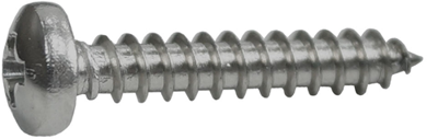 Connex plaatschroef pan 2.9x16 30st rvs-a4 - dy4822916 Connex plaatschroef pan 2.9x16 30st rvs-a4 - dy4822916