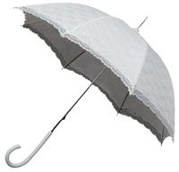 IMPLIVA LR-1-OFFWHITE paraplu Volledig formaat Wit Glasvezel Polyester - thumbnail