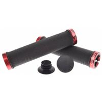 Ergotec Handvatten bilbao lang/lang zwart/rood - thumbnail