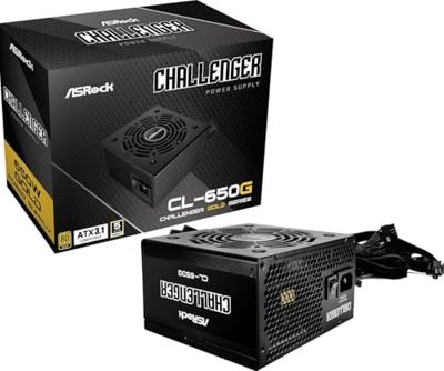 ASRock Steel Legend SL-650G PC-netvoeding 650 W ATX 80 Plus Gold