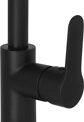 Saqu Dream draaibare wastafelkraan Mat zwart