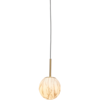 its about RoMi Hanglamp 'Carrara' 16cm, Glas, Marmerlook - thumbnail
