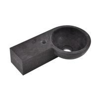 Fontein Wiesbaden Hardsteen Rond Links 40x23x10 cm - thumbnail