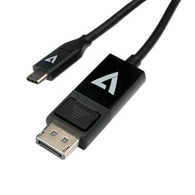 Adapter USB-C naar DisplayPort V7 V7UCDP-2M Zwart