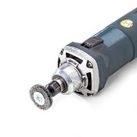 Lessmann Ronde borstel | d. 40 mm schacht 6 mm draaddikte 0,2 mm | staal 9 mm 18.000 omw/min | Max. toerental 18000 min-¹ | 1 stuk - 414142 414142 - thumbnail