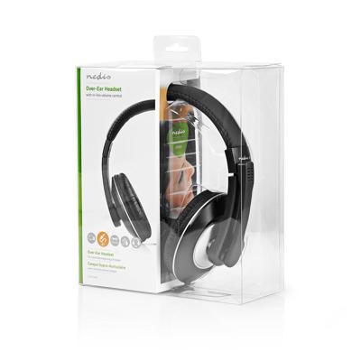 Gesloten headset zwart