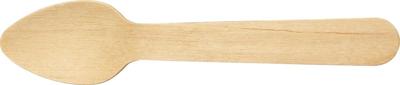 Koffielepel uit hout, 11 cm, pak van 250 stuks