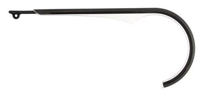 HERRMANS Kettingscherm slyde 38t icnl. tail piece - mat zwart