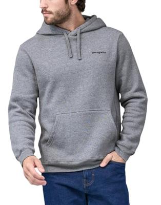 Patagonia Fitz Roy Icon Uprisal Hoody Trui Gravel Heather S Patagonia Fitz Roy Icon Uprisal Hoody Trui Gravel Heather S
