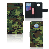 Moto G5S Telefoon Hoesje Army Dark - thumbnail