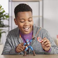 Avengers - Bend and Flex - Captain America - 15 cm (E7869) - thumbnail