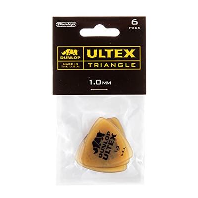 Dunlop 426P100 Ultex Triangle Pick 1.0 mm plectrumset (6 stuks) Dunlop 426P100 Ultex Triangle Pick 1.0 mm plectrumset (6 stuks)