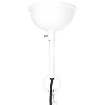 VidaXL Hanglamp industrieel rond 25 w e27 40 cm wit