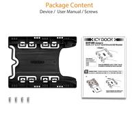 Icy Dock EZ-Fit Lite MB290SP-B 2,5 to 3,5 bracket - thumbnail