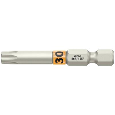 Wera 867/4 TORX® HF bits met vasthoudfunctie, TX 30 x 50 mm - 05060510001