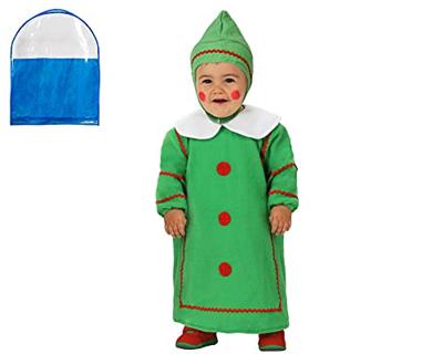 Kostuums voor Baby's Th3 Party Groen Kerstmis Maat 6-12 Maanden